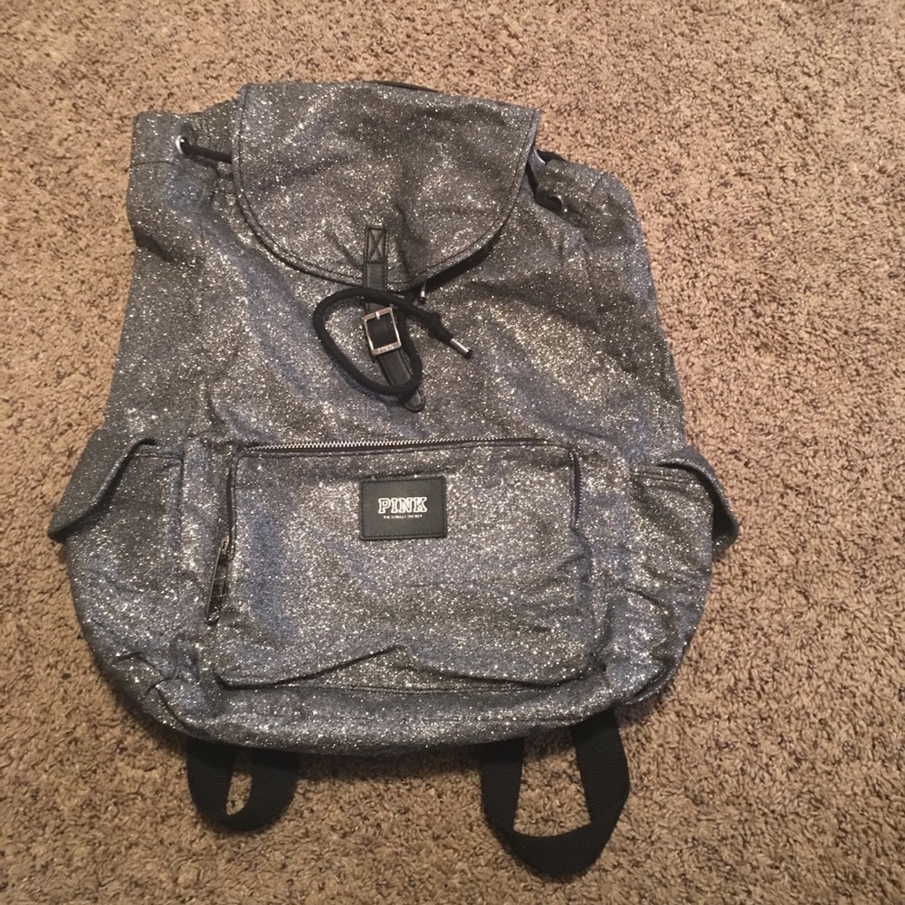 PINK glitter backpack